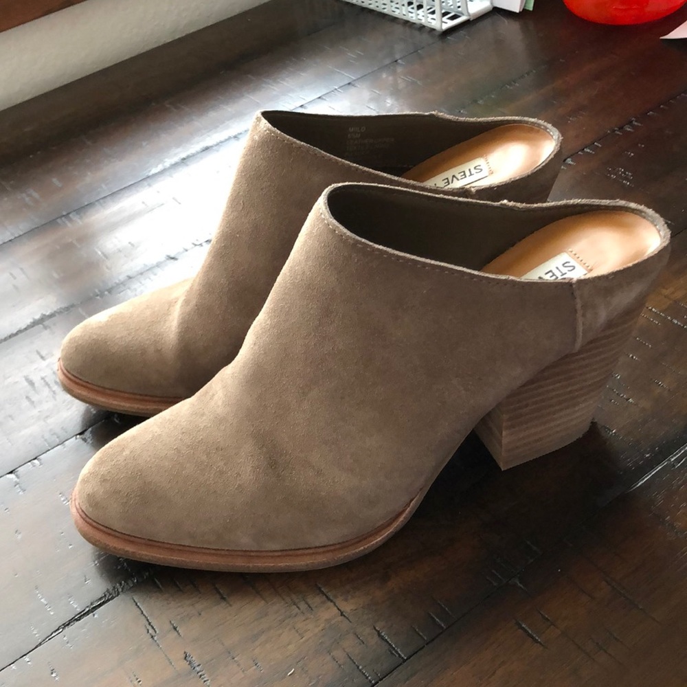 Steve Madden Miilo mule boots 6.5